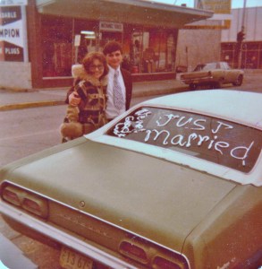 People tried to convince us that we were crazy. Photo taken 1977.  From Angus Family Archives