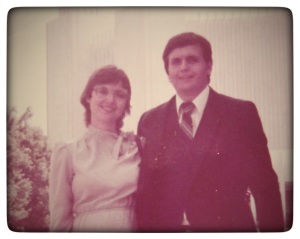 Doug & Patti Washington D.C. LDS Temple 1983