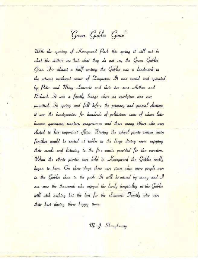 GG Closing M J Shaughnessy